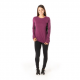 Termo krekls W'S Merino Sport 250 LS Sangria Heather