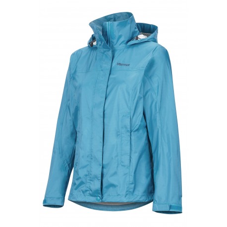 Jaka Wms PreCip Eco Jacket Enamel blue