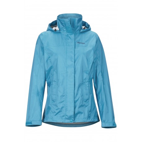 Jaka Wms PreCip Eco Jacket Enamel blue