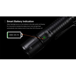 Kabatas lukturis MTL-30 Tactical 1000 lum