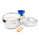 Trauku komplekts Glacier Stainless 1 Person Mess Kit