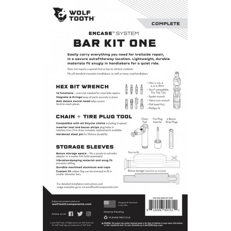 EnCase System Bar Kit One