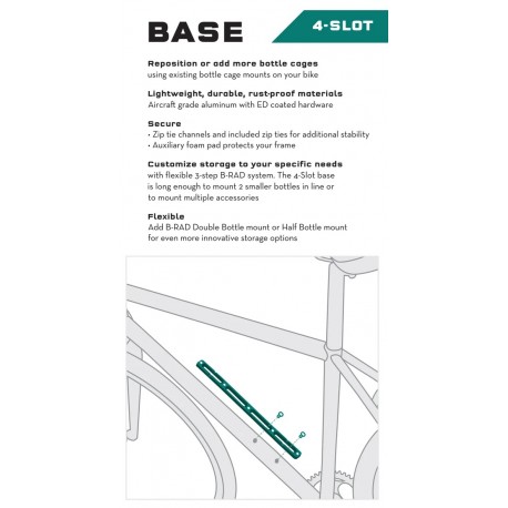 Stiprinājums B-RAD 4-Slot BASE