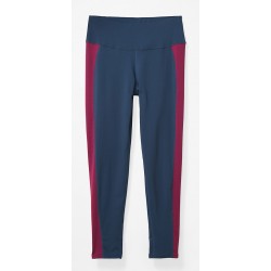 Wms Baselayer 7/8 Tight Dark indigo Wild rose