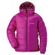 Jaka W ALPINE DOWN Parka Dark fuchsia