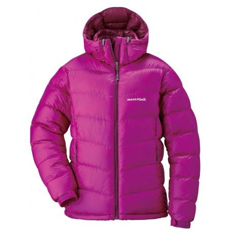 Jaka W ALPINE DOWN Parka Dark fuchsia