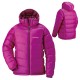 Jaka W ALPINE DOWN Parka Dark fuchsia