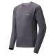 M MERINO Wool Plus Light LS Gray