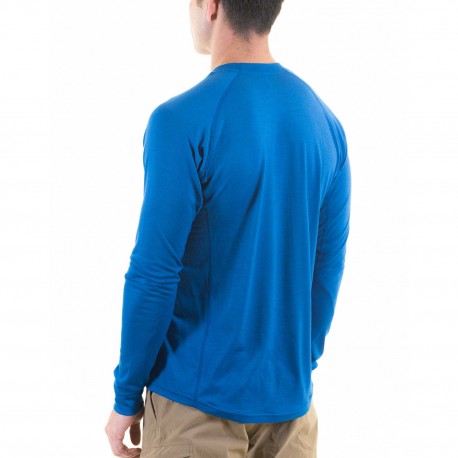 M MERINO Wool Plus Light LS Primary Blue