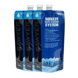 Squeezable Pouch 1L set of 3