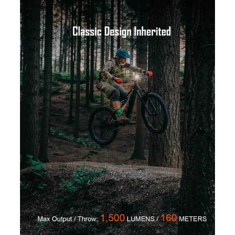 Velo lukturis MJ-900S, 1500 lum