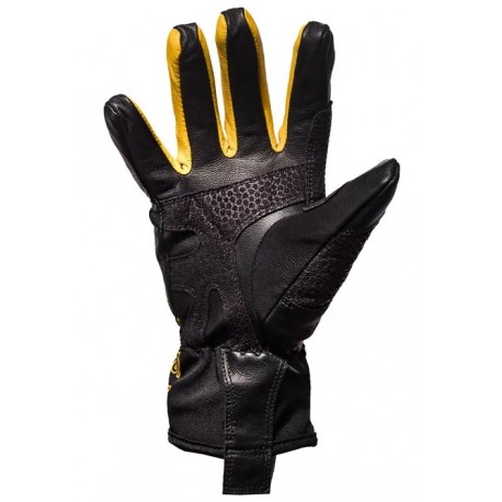 ALPINE Gloves Black Yellow