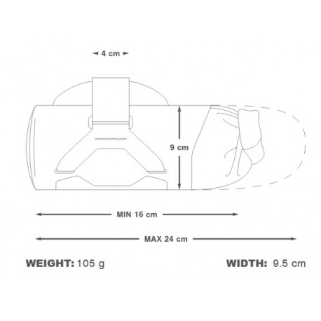 BACKCOUNTRY Downtube Pack 1,8L