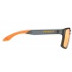 Brilles SPINAIR 57 3.kat Frozen ash Multilaser orange