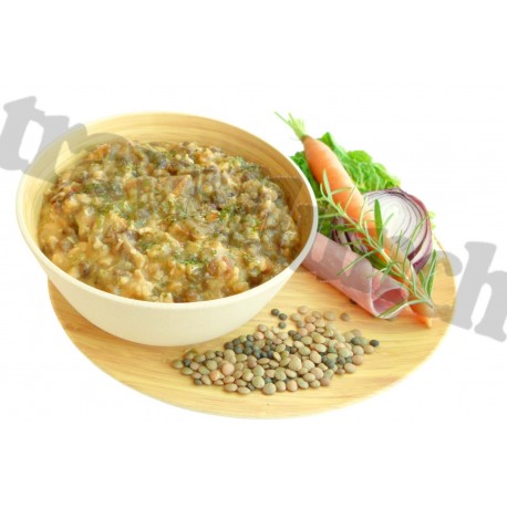 Tūristu pārtika LENTILS with Ham