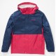 Jaka Kids PreCip Eco Jacket Very berry Arctic navy