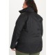 Jaka Wms PreCip Eco Jacket Plus Black