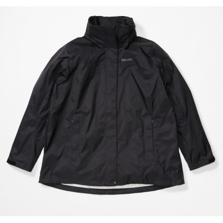 Jaka Wms PreCip Eco Jacket Plus Black
