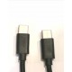Kabelis USB Type C to C Charging cable, 20cm