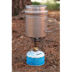Vargo BOT' Bottle Pot titanium