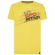 Krekls STRIPE Evo T-Shirt M Yellow