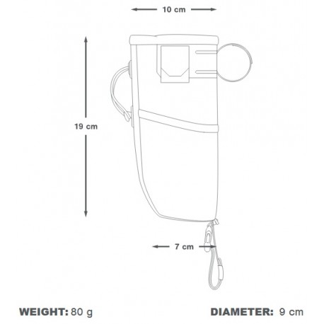 Velo soma BACKCOUNTRY Food Pouch 1,2L+