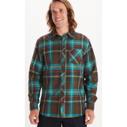 Anderson Lightweight flannel Dark brown