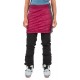 WARM UP Primaloft Skirt W Red plum Carbon