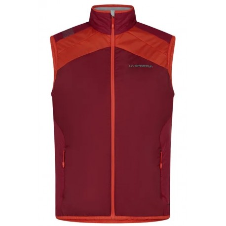 SPARK Primaloft Vest W Red plum Paprika 