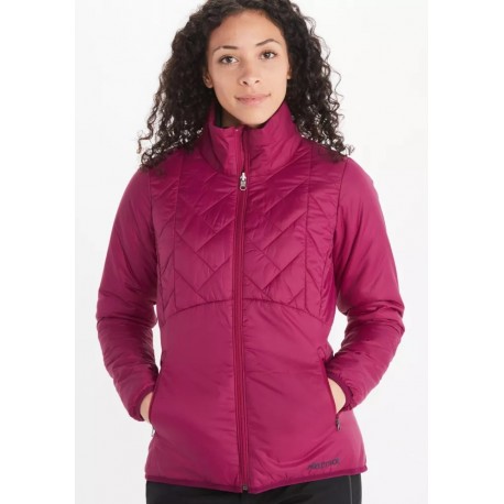 Jaka Wms Minimalist Component Jacket Arctic navy Wild rose