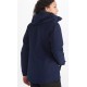 Jaka Wms Minimalist Component Jacket Arctic navy Wild rose