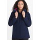 Jaka Wms Minimalist Component Jacket Arctic navy Wild rose