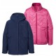 Jaka Wms Minimalist Component Jacket Arctic navy Wild rose