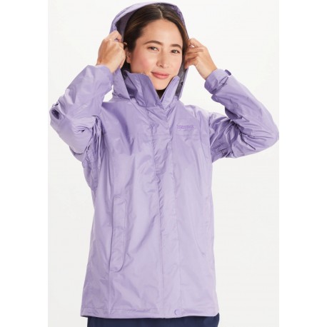 Wms PreCip Eco Jacket Paisley Purple 