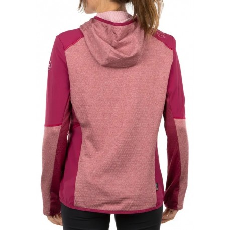 EXISTENCE Hoody W Blush Red plum