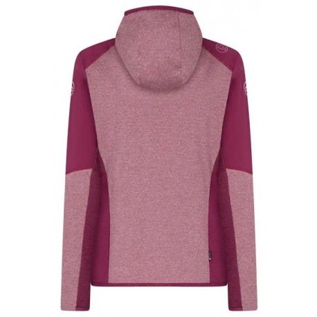 EXISTENCE Hoody W Blush Red plum