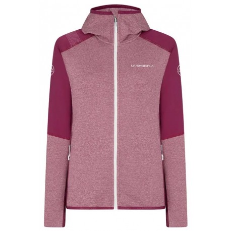 Jaka EXISTENCE Hoody W Blush Red plum