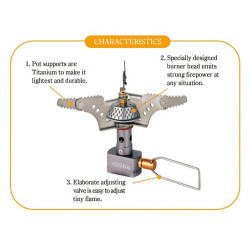 Supalite Titanium Stove