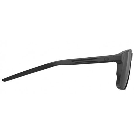 Brilles OVERLAP 3. kat Black gloss Smoke black