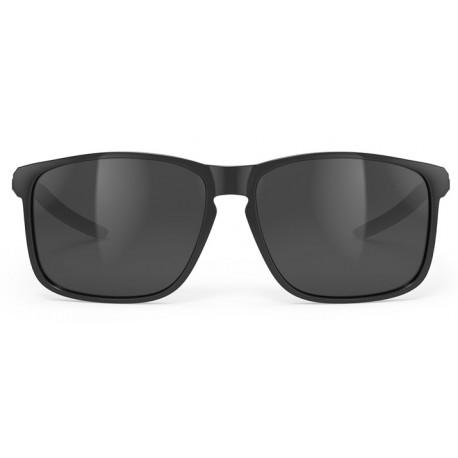 Brilles OVERLAP 3. kat Black gloss Smoke black