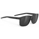 Brilles OVERLAP 3. kat Black gloss Smoke black