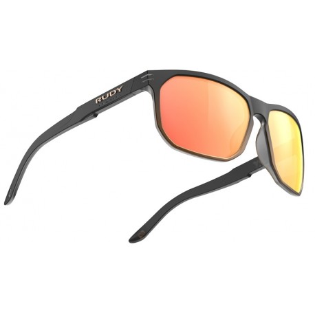 Brilles SOUNDRISE 3. kat Black fade Bronze matte Multilaser Orange