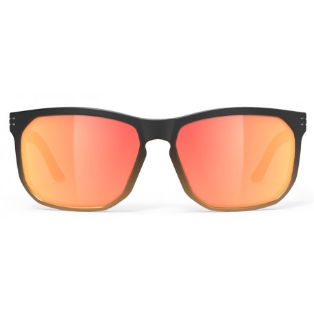 Brilles SOUNDRISE 3. kat Black fade Bronze matte Multilaser Orange