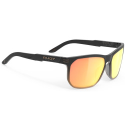Brilles SOUNDRISE 3. kat Black fade Bronze matte Multilaser Orange