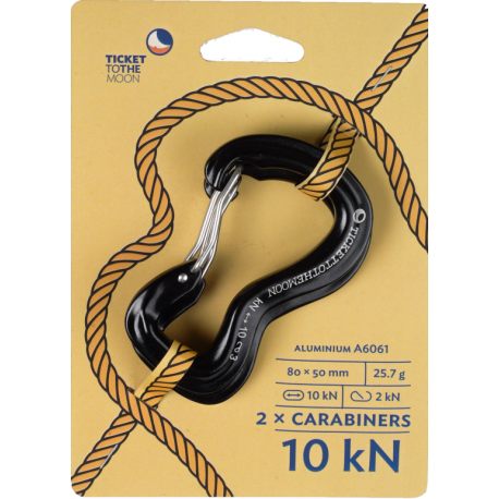 CARABINER, 10kN pair