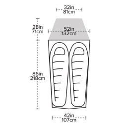Telts FLY CREEK HV UL2 Solution Dye