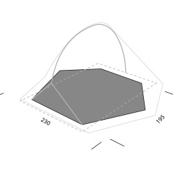 Telts grīda Footprint MIRA II HL