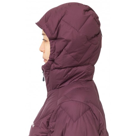 Jaka W PERMAFROST Light Down Parka Maroon