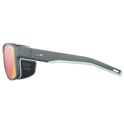 Brilles SHIELD M, Reactiv 2-3 Glare Control Dark grey Pastel green