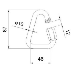 Karabīne Q-link Delta 10